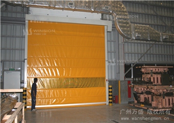 安徽快速門,安徽快速卷簾門安裝案例圖