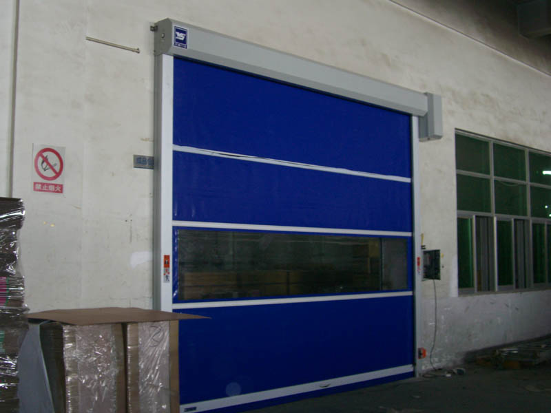 快速門、快速卷簾門案例1虎彩印刷